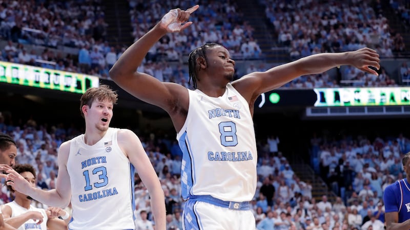 No. 25 UNC was down at half to No. 19 Kansas. A dominant 2nd half changed everything