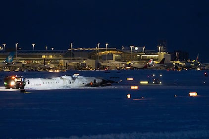 Delta plane crash