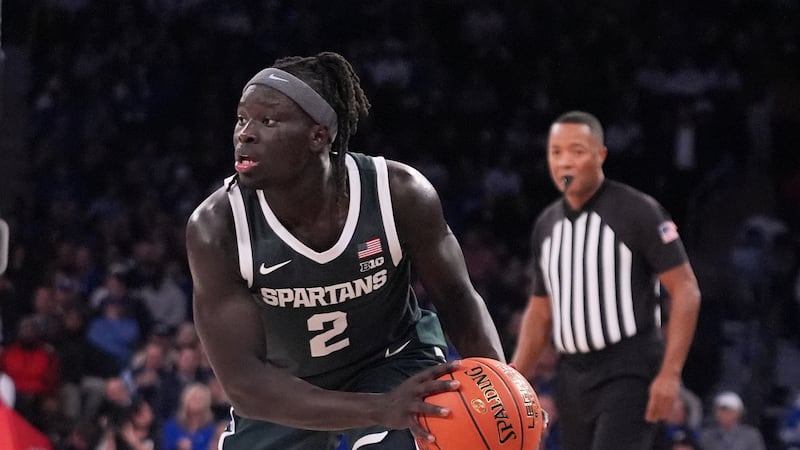 No. 17 Michigan State gets an unexpected 3-point barrage to beat No. 12 Kentucky