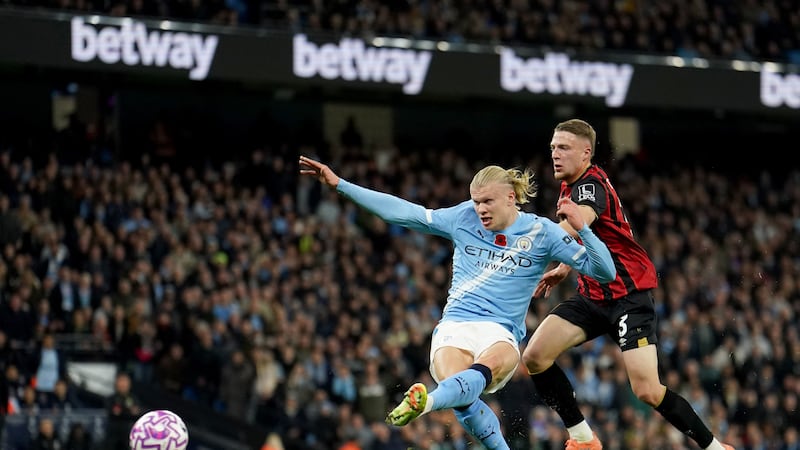 Haaland double powers Man City to win after Donnarumma mistake