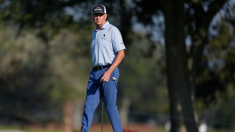 Doug Ghim ties course record with a 60 at Sea Island in big step toward keeping PGA Tour card