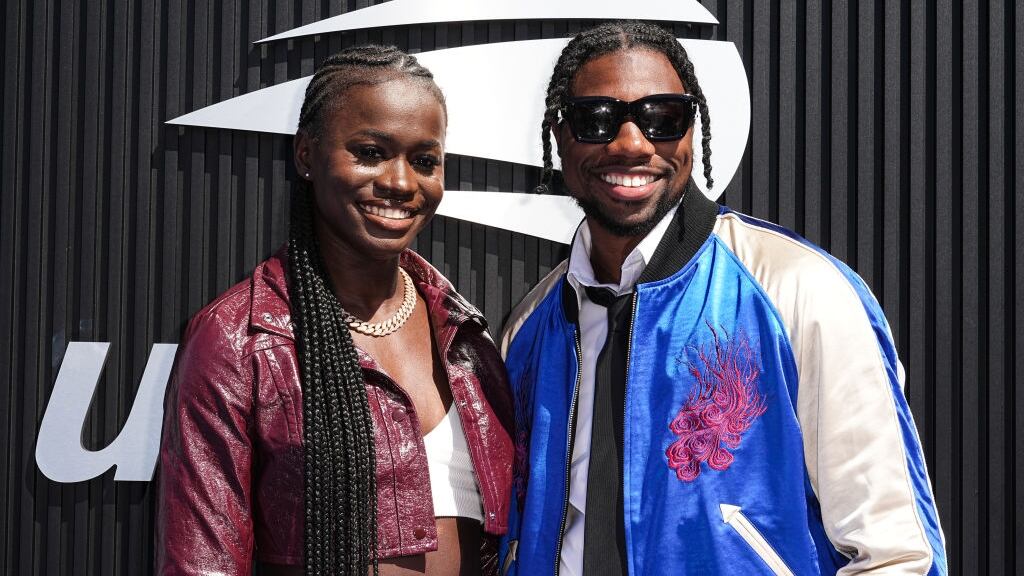 Junelle Bromfield and Noah Lyles
