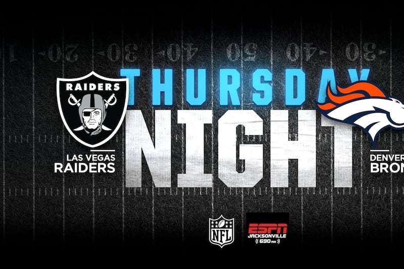 Thursday Night Football is on ESPN 690