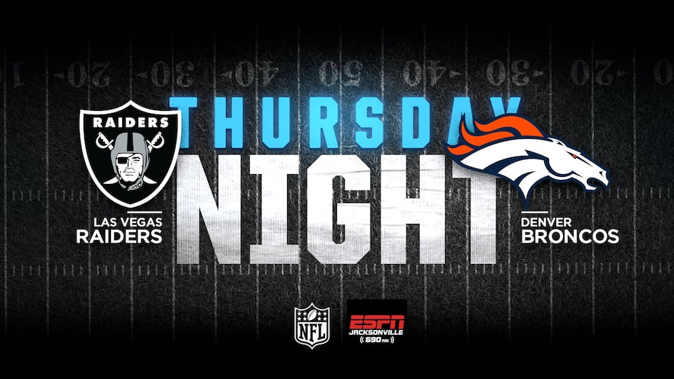 Thursday Night Football is on ESPN 690