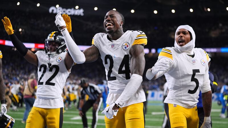 Steelers outlast Lions 29-24 in wild finish when penalty on St. Brown negates Goff's winning TD