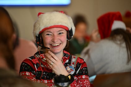 NORAD volunteers tracking Santa