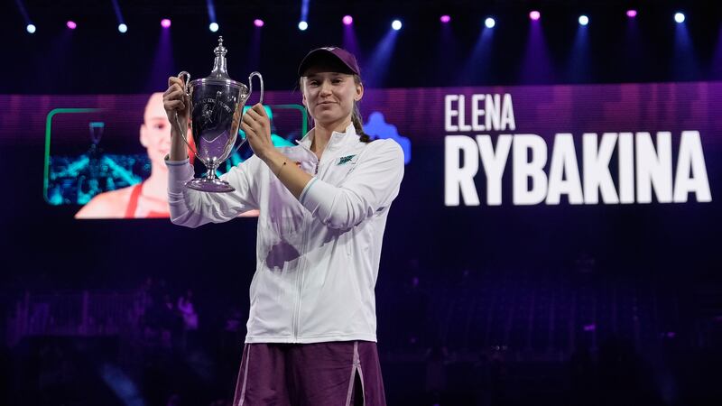 Rybakina beats No. 1-ranked Sabalenka to win WTA Finals