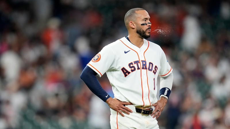 Astros star Carlos Correa faces season-ending surgery on a torn tendon in his ankle