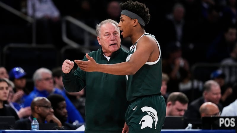 No. 17 Michigan State makes season-high 11 3-pointers to beat No. 12 Kentucky 83-66